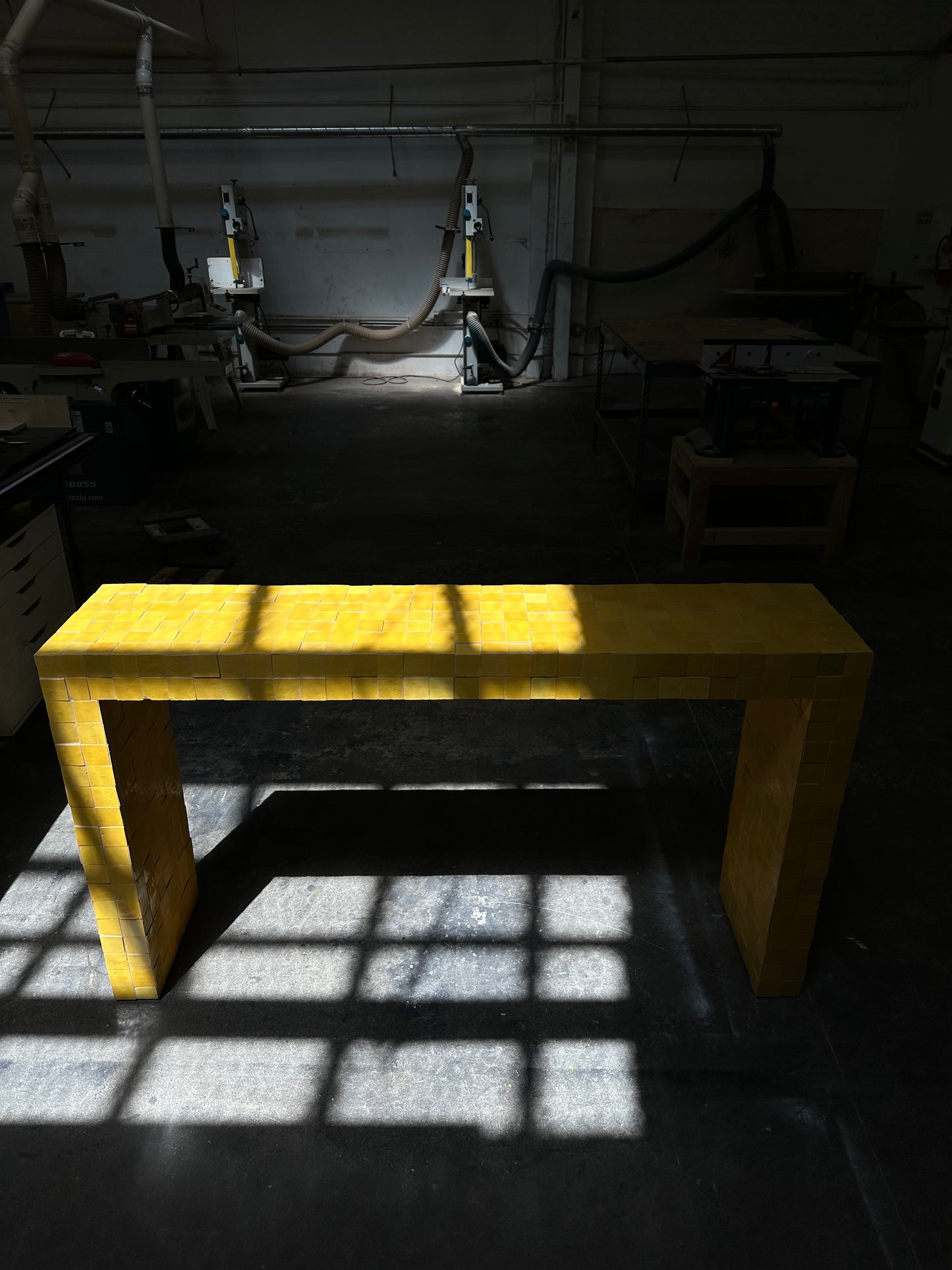 Moroccan console table