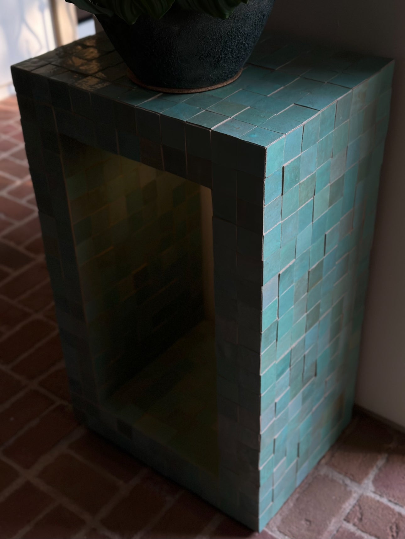 Moroccan entryway table