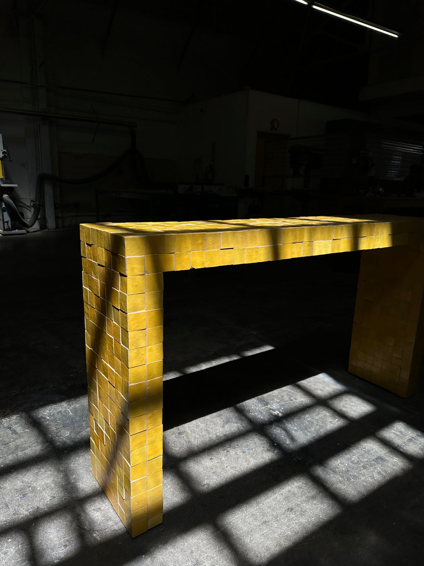 Moroccan console table