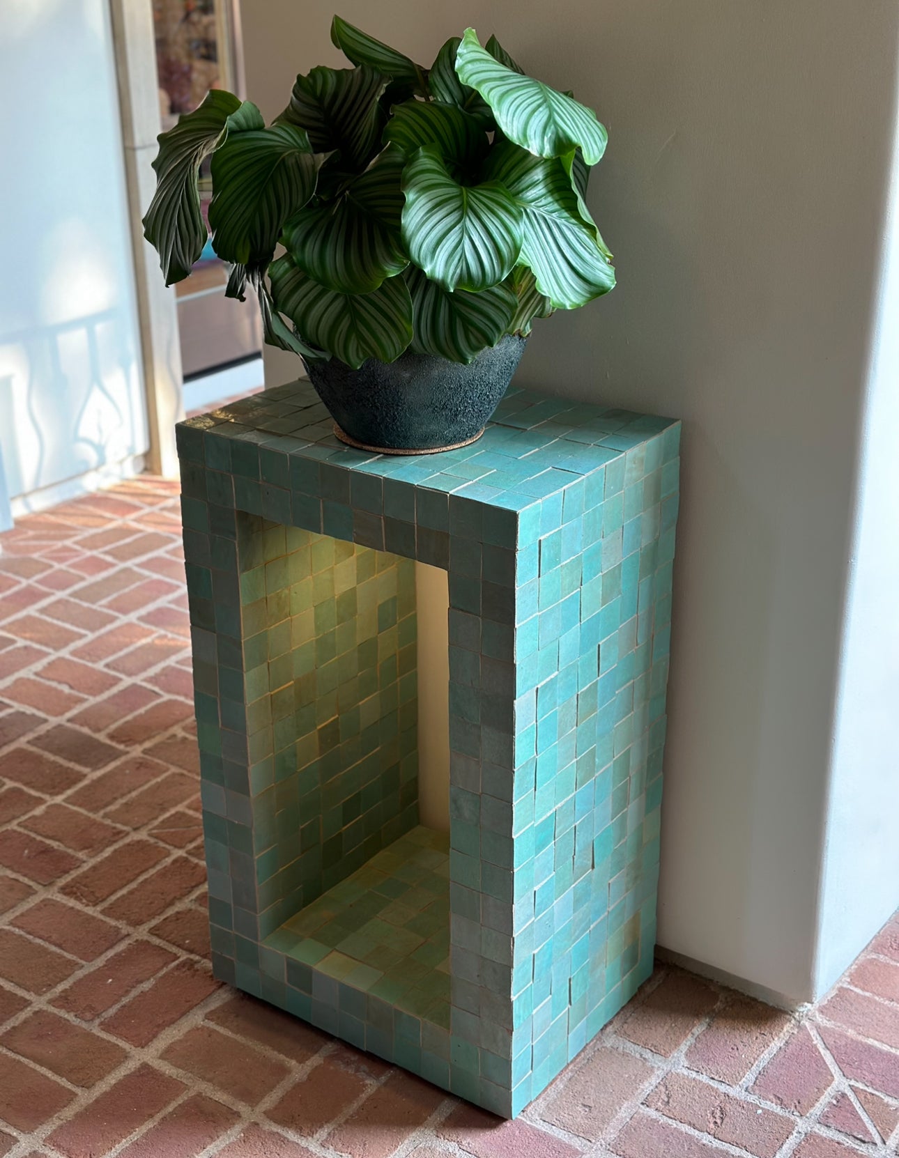 Moroccan entryway table