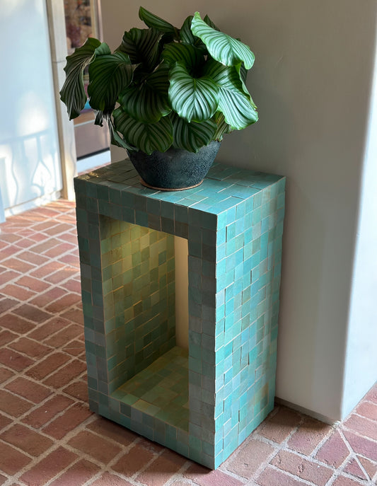 Moroccan entryway table