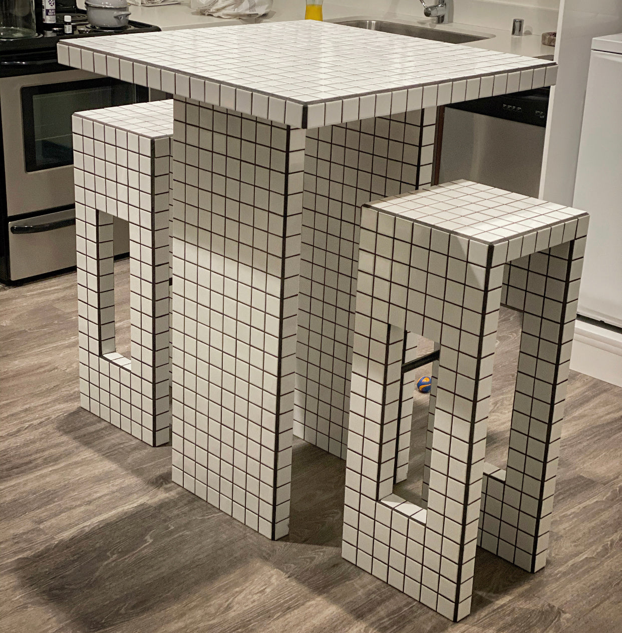 Kitchen island set