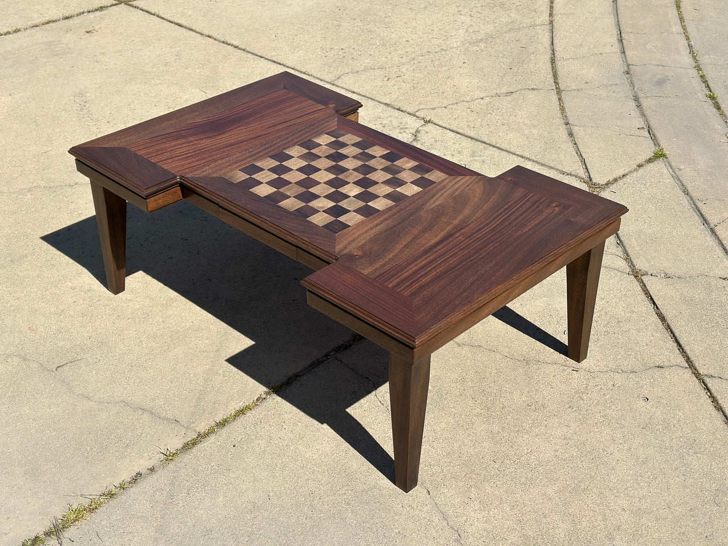 Chess board table