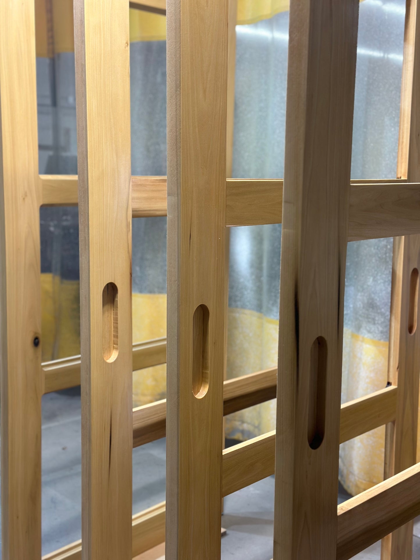 Custom closet doors