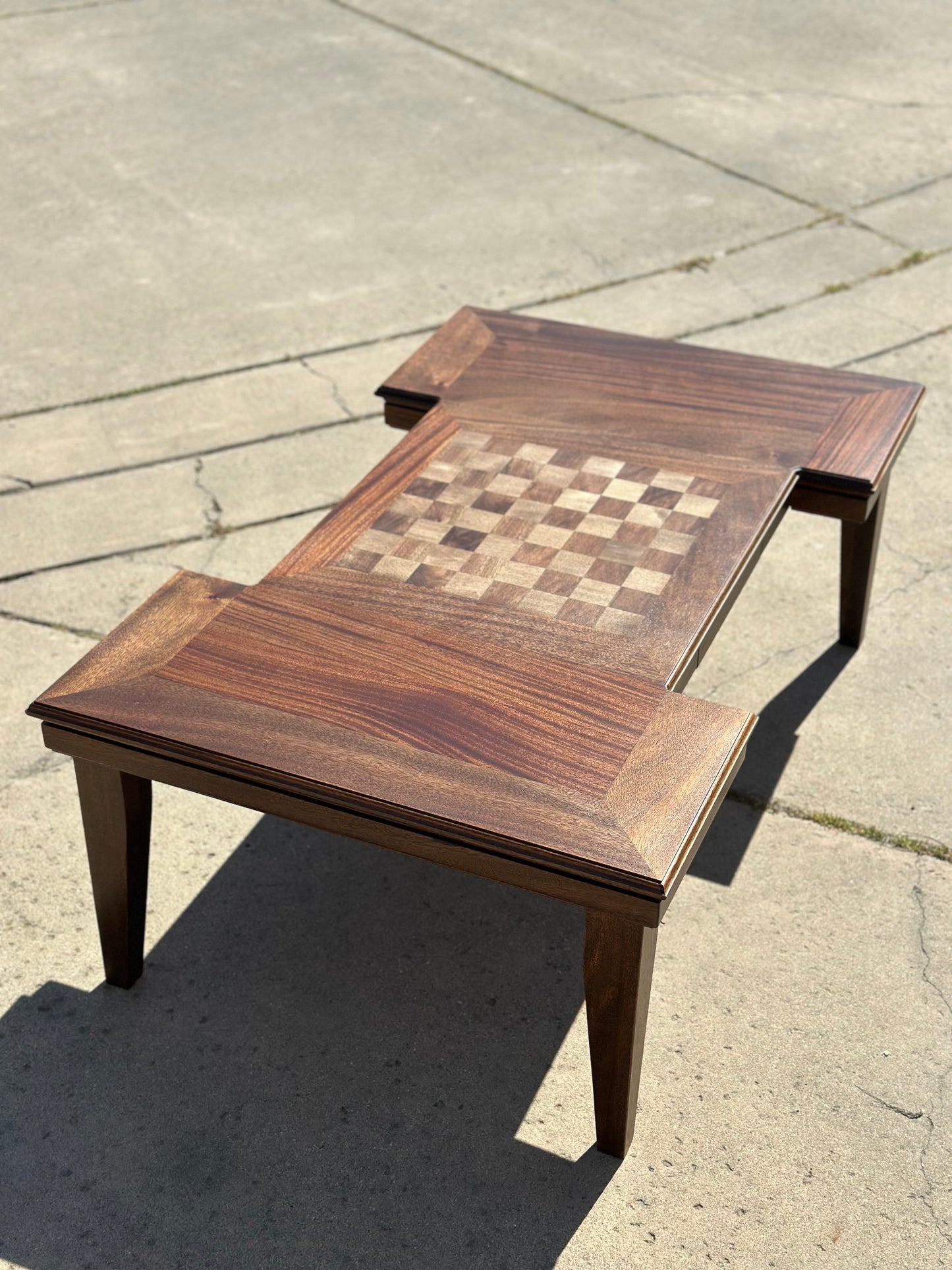Chess board table